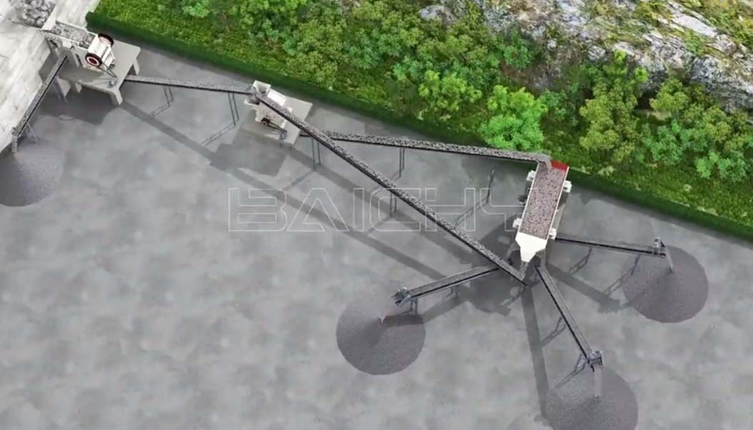 碎石生産線3D視頻展示(shi)